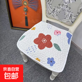 餐椅垫办公室椅垫通用型座椅垫四季通用夹棉防滑椅垫电脑椅子坐垫 朝花夕拾 1个