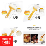 耐高温烧烤刷子毛刷厨房烙饼家用油刷烘培炸串料理刷清洁刷具 【大号】 【2把装】