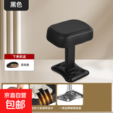 爱玛电动车儿童前置座椅台铃小牛电瓶踏板摩托车婴儿宝宝小孩坐椅 黑色固定款【单座】