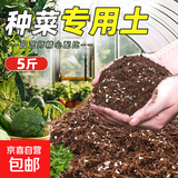 阳台种菜专用土蔬菜营养土果蔬园艺有机土壤家庭种菜土种植土 种菜土5斤【果蔬适用】
