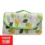 春游野餐垫户外防潮垫加厚可折叠野炊帐篷地垫露营草地沙滩垫批发 小飞叶野餐垫 特大号300*200