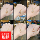 【项链大全】小众设计感锁骨链女项链轻奢个性高级感复古时尚百搭 项链【3条】款式随机不限图片款