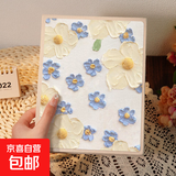 小相册本大容量插页式家庭情侣34567寸照片三四五六七可爱宝宝相片纪念收纳影集拍立得520情人节礼物 夏日花语 全竖版7寸100张（塑封也能装）