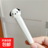 可爱小狗不锈钢筷子叉子勺子套装学生一人用便携吃饭调羹餐具家用 单支勺子（无盒）