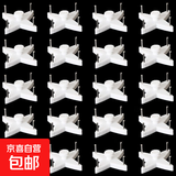 无痕钉墙钉墙壁挂画免打孔强力承重隐形挂钩挂照片相框婚纱照钩子 无痕钉【四星槽】 【5个装】