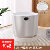 盆生花道特价花盆陶瓷简约透气带托盘家用阳台盆栽绿植多肉盆厂家 1个中号雅典古瓷白(配网格托盘) 无规格