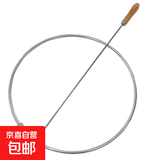 滚铁环传统怀旧玩具推铁环铁圈环民间健身玩具圆圈加粗铁环圈推环 38cm滚铁环