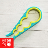 安全开罐器手动开盖罐头刀简易操作开瓶器罐头起子开罐神器 蓝色1个装