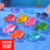 【全红婵同款】奥运冠军夜光彩色小乌龟微景观创意卡通摆件对对碰 随机一个