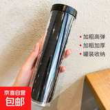 儿童莫兰迪色系高弹力头绳无缝不伤发发绳无痕布艺清新发饰 无缝发圈袋装-黑色（20根）