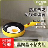 智能电煎锅煎蛋锅家用包蛋饺神器蒸蛋煮蛋器多功能料理锅不粘电饼铛早餐机 单层 特价抢购：不粘内胆 可煎蛋/蒸蛋/烙饼【多功能】