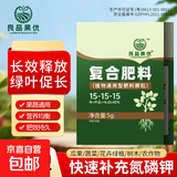 复合肥蔬菜农用种菜化肥料家用养花肥三元肥果树专用氮磷钾通用型 10包（独立包装）-配试用装