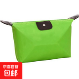 骑行便携收纳包化妆包旅行用品水饺包婴儿推车收纳袋大容量防水 绿色一个装