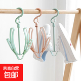 晒鞋架家用挂鞋架晒鞋子架子户外阳台晾鞋架挂钩 晾鞋架 3个