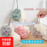 宝宝拼色沐浴球新款洗澡浴花耐用可爱泡澡球 丰富泡沫 灯笼浴球【1个装】