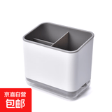 筷子篓置物架托沥水筷子笼家用筷笼筷筒厨房餐具勺子收纳盒壁挂式 灰色