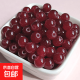 手工DIY10mm水晶串珠套装手链项链饰品配件手机链 红色 直径6mm（约50颗）