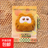 可爱小熊鸭子毛绒公仔儿童毛衣胸针女包包挂件别针固定扣 加菲猫胸针