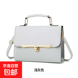 新款女包斜挎包百搭时尚单肩包手拿包女小包韩版手机包女式小包包 TR-044浅灰