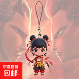 哪吒敖丙动漫可爱趣味周边亚克力钥匙扣高颜值挂件手机挂饰 哪吒手机挂绳-混天绫哪吒1个