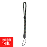手机挂绳短款手腕绳男女个性创意挂脖绳长款挂件U盘挂绳简约手机链钥匙挂件 麻花短款-迷彩绿
