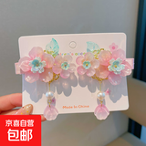 儿童古风发饰中国风汉服头饰女童古装发夹幼儿园宝宝古代流苏发卡 疏黛