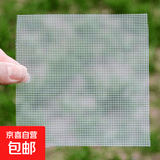 花盆底孔防漏土垫网防虫多肉垫片网格布垫花盆漏水孔垫片盆底网 10x10厘米（10片）