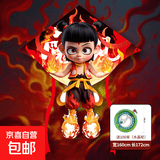 哪吒2魔童闹海显眼包1.6米大风筝微风易飞儿童成人大型长尾风筝 小哪吒+100米水晶轮（14cm）
