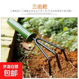 赶海工具种花家用种菜养花园艺松土花铲盆栽花艺种植工具3件套铲 赶海三齿耙