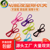 【新客特惠】彩色多功能晾衣小夹子固定夹创意防滑衣服夹封口夹 随机色晾衣小夹子【6个装】