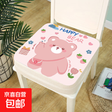 儿童增高垫餐椅加厚加高坐垫子四季透气小学生吃饭学习宝宝座椅垫 可爱小熊【四季款 厚度10cm】 39×39cm