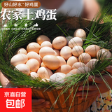 鲜鸡蛋草鸡蛋五谷喂养农家散养山林自养鸡蛋超市买菜 鲜鸡蛋10枚400g【泡沫防撞带箱】