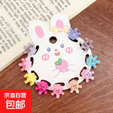 儿童发夹公主宝宝小抓夹碎发小女孩夏季可爱发卡韩国女童夹子头饰 【10件套】亮面皇冠