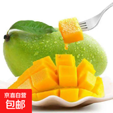 新鲜云南玉芒青芒特大青皮大青芒果新鲜水果当季孕妇水果 带箱5斤