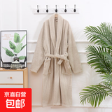 【质感超好】浴袍女家用速干浴巾睡袍可穿可裹吸水浴裙浴衣长袖 咖色 均码