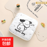 姨妈巾收纳包小巧可爱便携随身学生少女化妆包大容量手提随身包潮 翘屁屁小狗