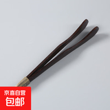 喝茶工具泡茶茶叶茶杯镊子防滑杯夹木茶夹茶夹子功夫茶具配件茶道 【升级款】茶夹（黑檀木）1个装 无规格