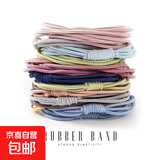 网红头绳发圈小清新韩版头饰少女心扎头发饰品四合一皮筋 四合一发绳5根