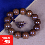 【文玩采销严选】精品六道木老料手串降龙木文玩佛珠厂家直销七夕 精品老料18mm*13颗【葫芦配饰款