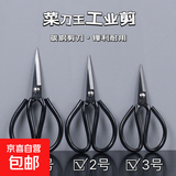 珠宝首饰剪子家用菜刀王剪刀剪裁缝剪厨房尖头办公日用剪饰品配件 菜刀王剪刀（大号）-1把