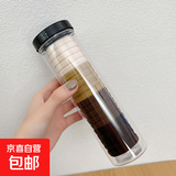 罐装头绳20根韩版高弹力无接缝橡皮筋女扎头不伤发不勒头发绳发圈 咖色【罐装】20根