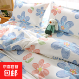 钻石棉唯美风枕套一对卡通学生单人枕套 唯美 【48x74cm】2个枕套