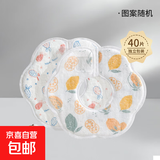 一次性围嘴 婴儿口水巾儿童吃饭防吐奶防口水围脖360°可旋转调节 口水巾【40片】独立装图案 随机