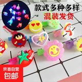 新款网红LED发光卡通发夹卡通软胶亚克力闪发卡热卖扫码玩具批发 软胶卡通发光夹【2个装随机发】