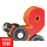 儿童数字磁性小火车玩具益智男孩磁力磁吸1一3到6岁2宝宝积木拼装 1节车厢（数字随机不指定）摆件