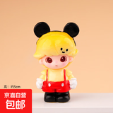 网红盲盒Dimo米老鼠小摆件潮玩桌面树脂萌粒公仔摆件 Dimo米老鼠-黄色
