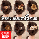 秋冬花朵鸭嘴夹女2025新款后脑勺大号发夹高级感一字夹子发卡头饰 特价热销：热卖6件【一次全带走】