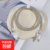 数据线保护套适用于苹果iPhone17promax原装20w充电器16/15/14/13防猫咬防折断防脏防尘防污 猫爪三件套*保护绳+2咬线器