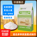 秦晋雪山西农家小麦粉面粉馒头包子饺子花卷通用面粉【含胚芽】 500克麦芯小麦粉