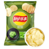 乐事（Lay's）薯片 清新芥香味 70克 休闲零食